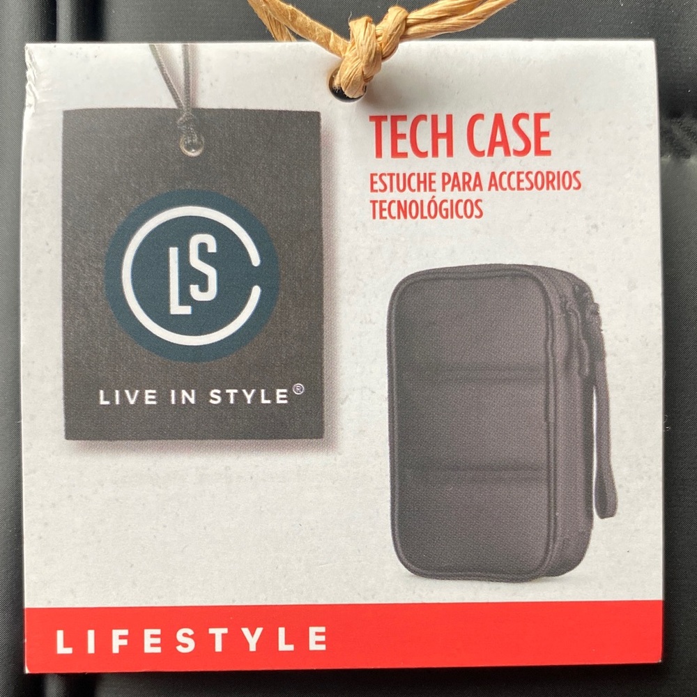 Amazon Essentials Black Tech Organizer